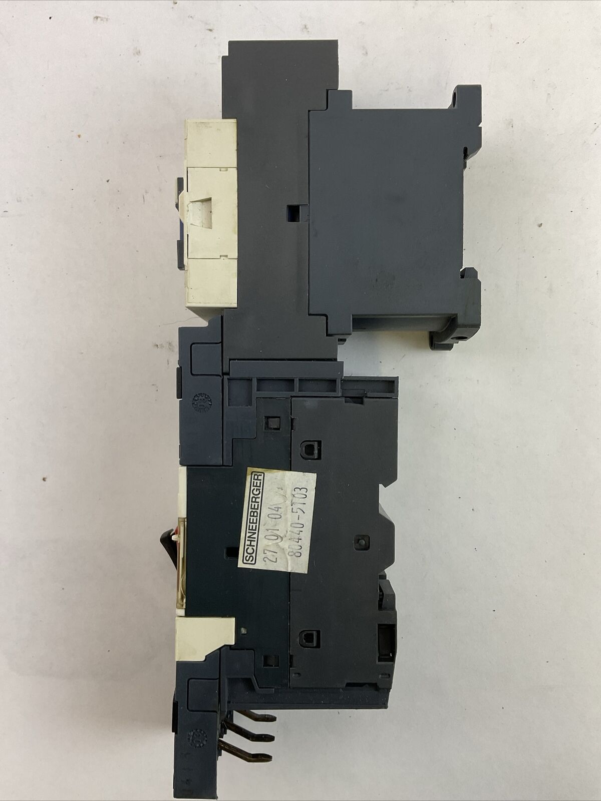 SCHNEIDER GV2ME103/4-6.3A CIRCUIT BREAKER LC1D123BL CONTACTOR COIL 24VDC LAD341