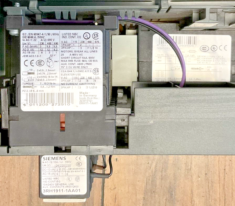 SIEMENS 3RK1301-0JB00-1AA2 MODULE 3RH1911-1AA01(2) 3RK1903-2AA00 3RK1903-0AC00