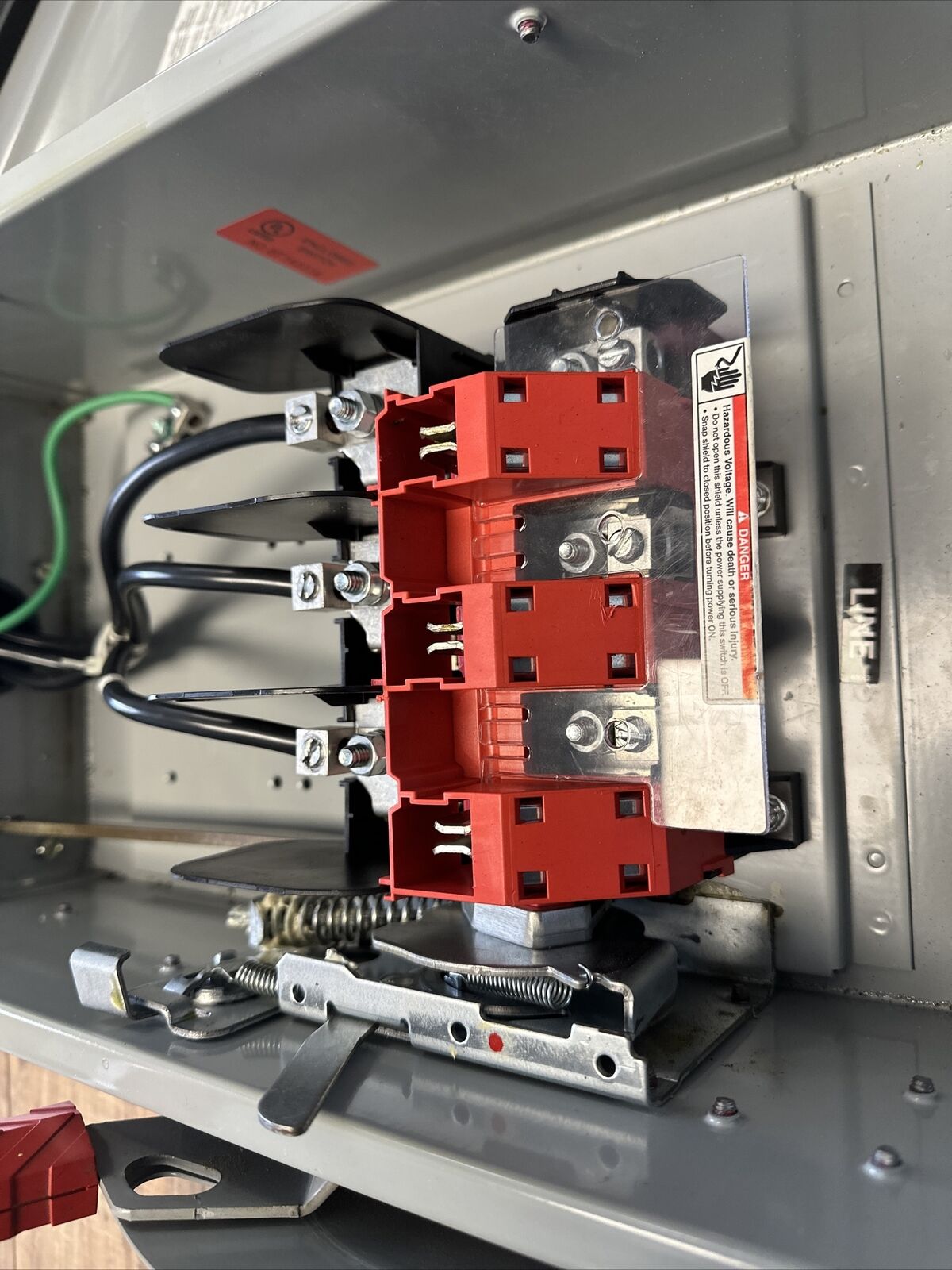 SIEMENS HNF362JCH NON-FUSIBLE HD SAFETY SWITCH TYPE 60A 600VAC 250VDC