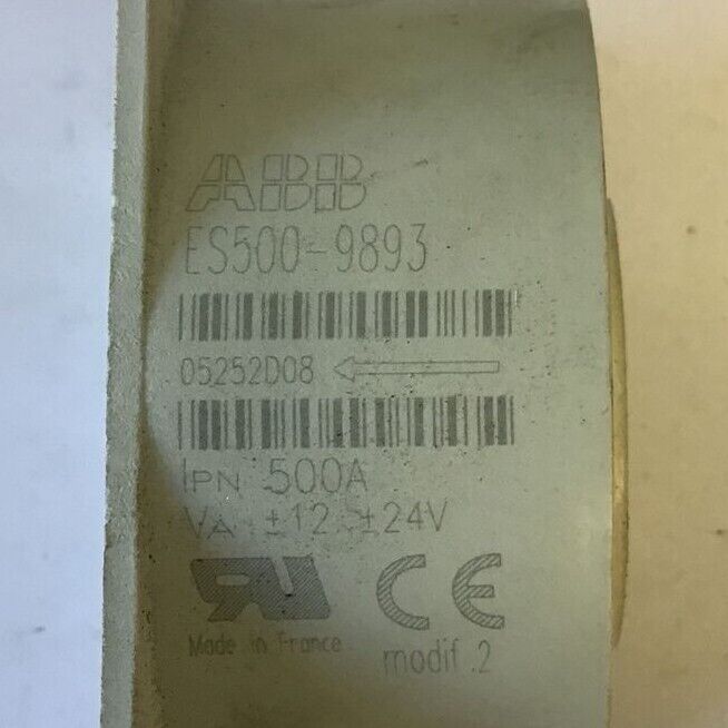 ABB ES500-9893 SENSOR 500A 24V