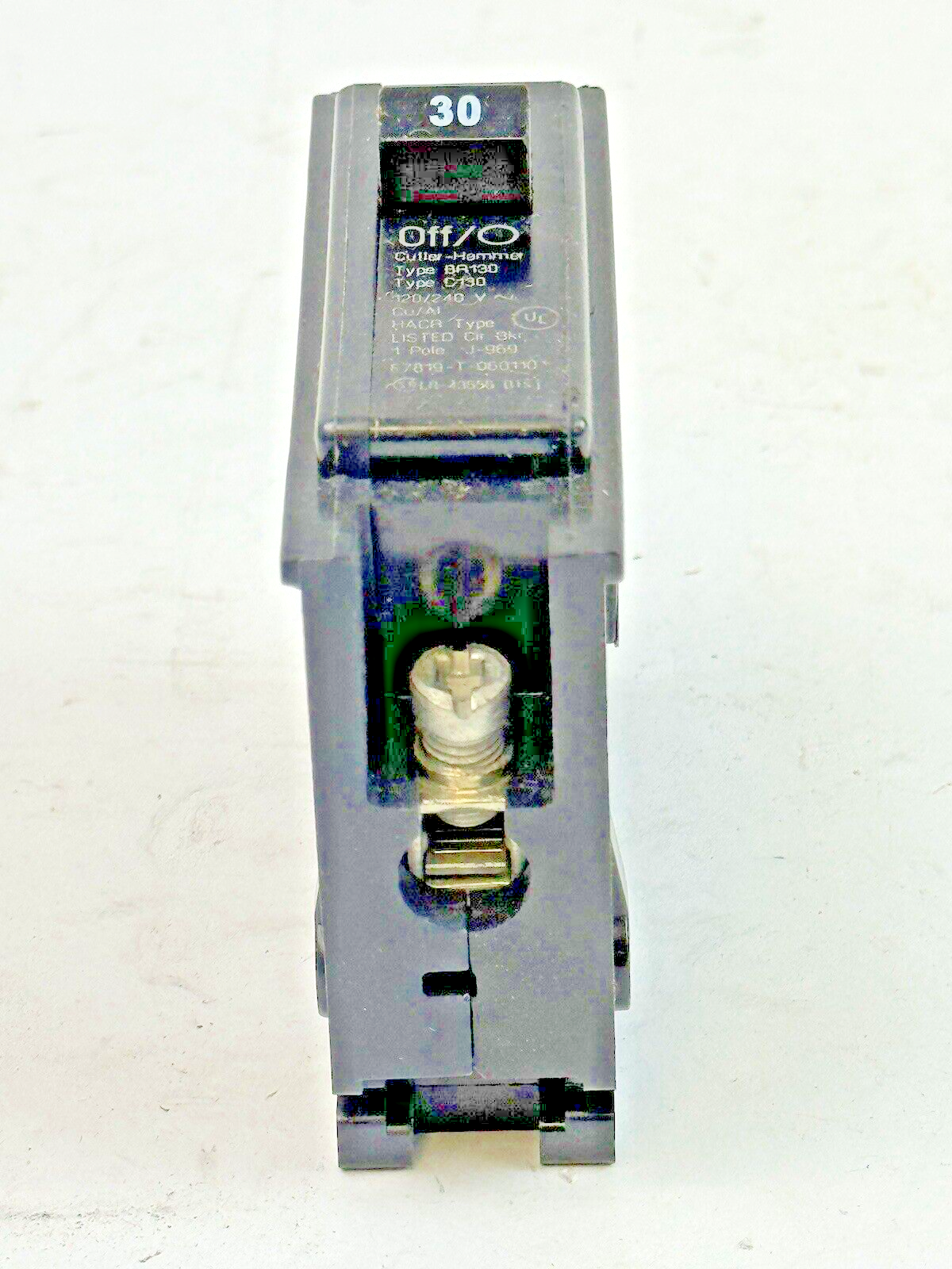 CUTLER-HAMMER *BOX OF 9* - BR130 - 30 A, 1 POLE, 120/240 VAC CIRCUIT BREAKERS