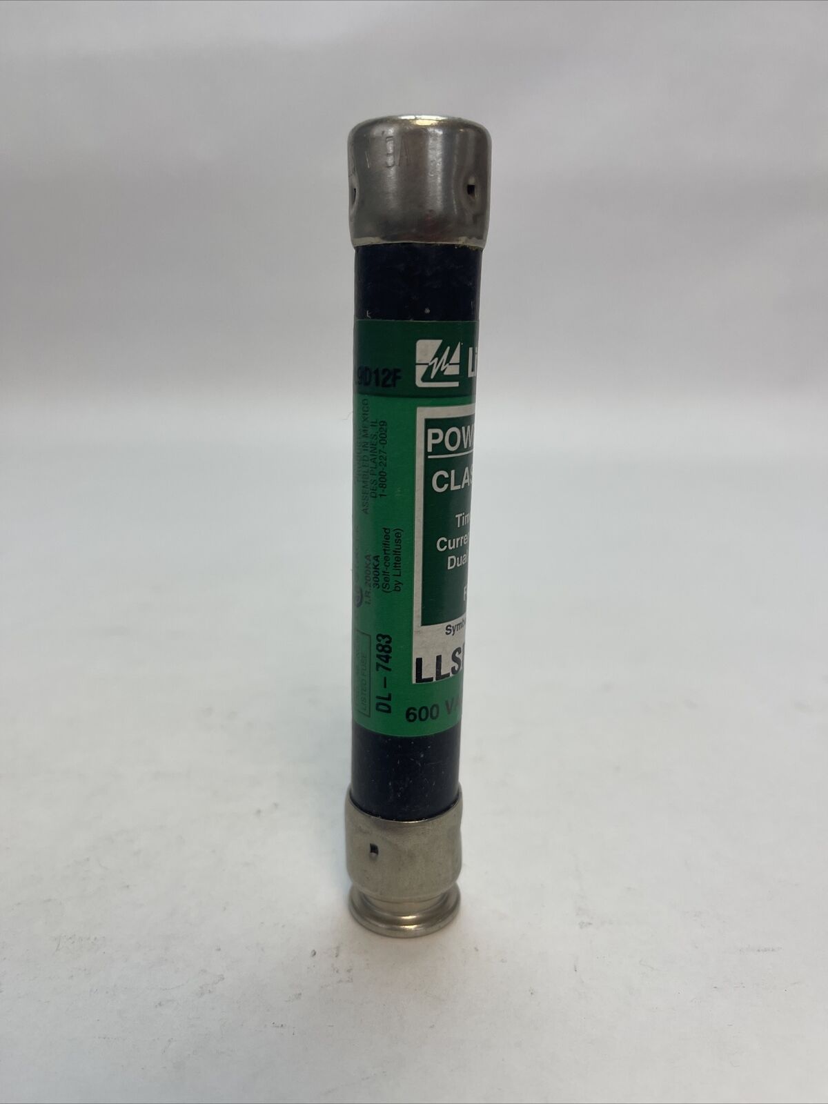 LITTELFUSE LLSRK9 POWR-PRO CLASS RK1 TIME-DELAY FUSE 9AMP 600VAC (LOT OF 4)