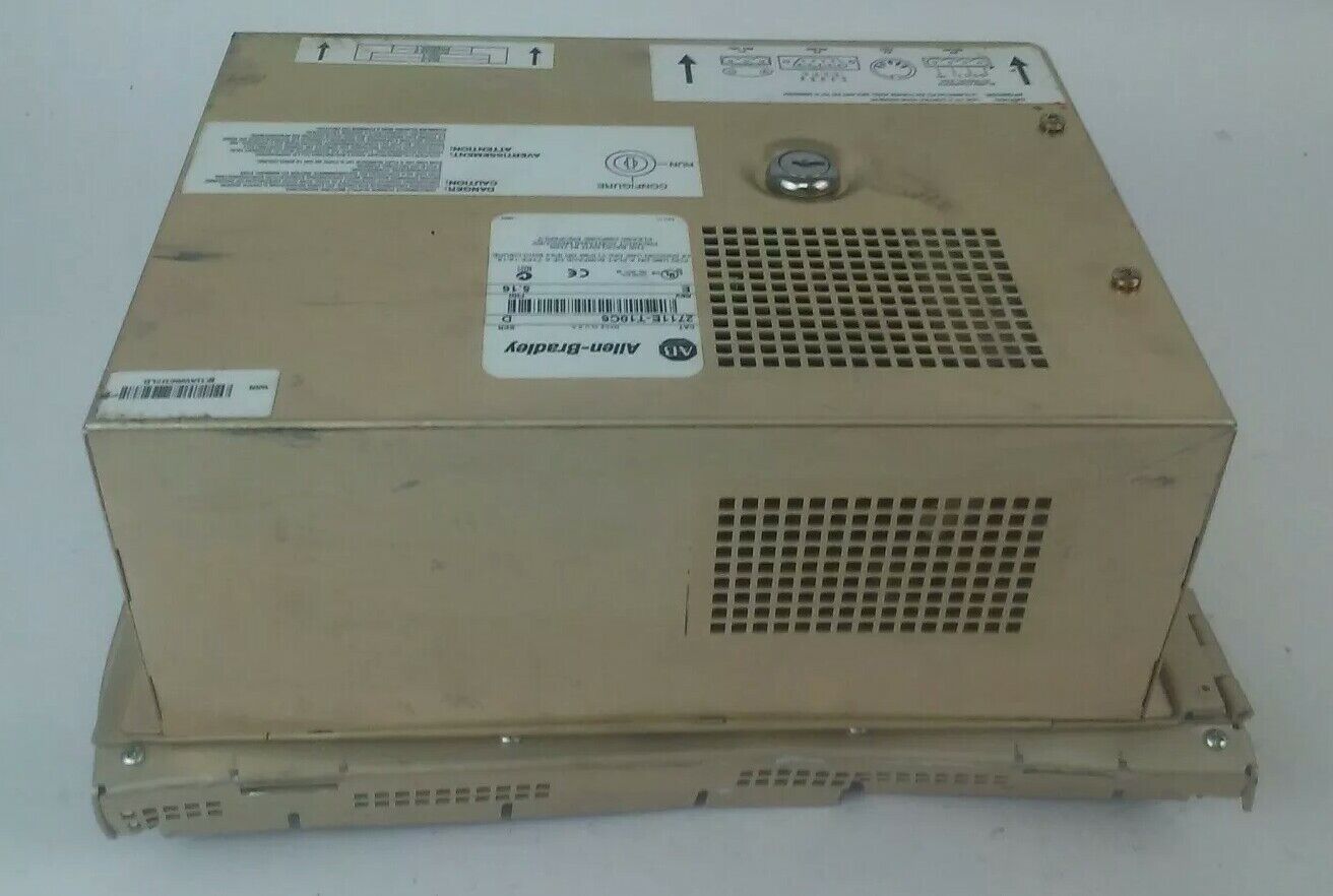 ALLEN BRADLEY 2711E-T10C6 SER. D REV. E PANELVIEW 1000E TERMINAL FRN 5.16