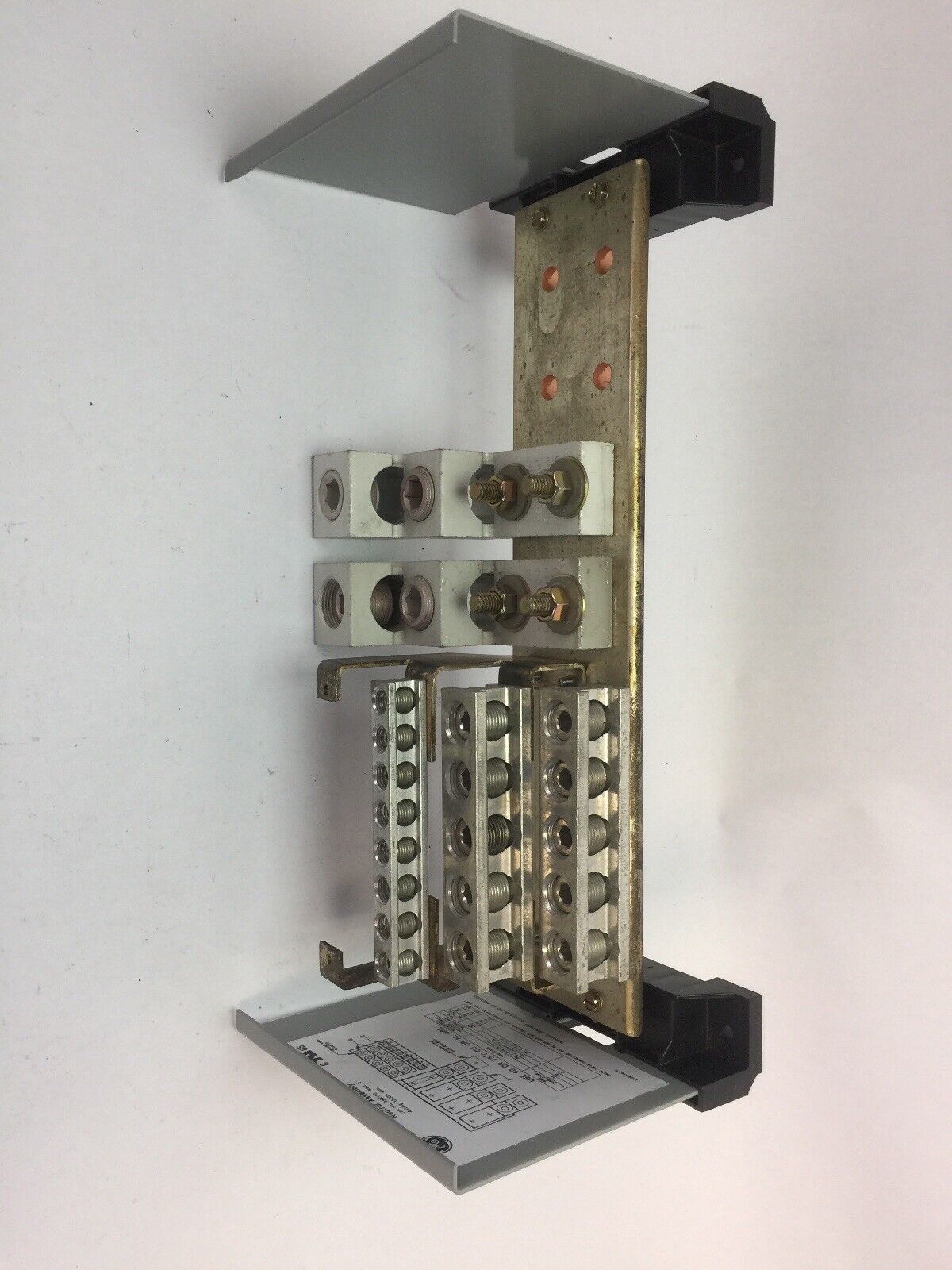 GE ANK120 PANELBOARD SPECTRA SERIES NEUTRALS 347 VOLT 1200 AMP MODEL NO 2 LUG TY
