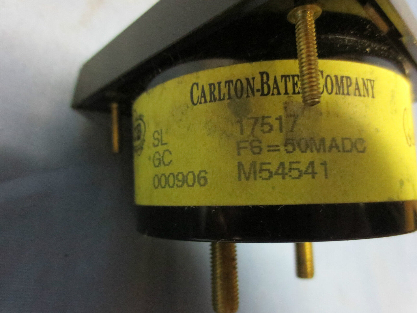 SIMPSON 17517 ANALOG PANEL METER 2123A----0-50 DCMA 3.5 UL CENTURY SERIES - NEW