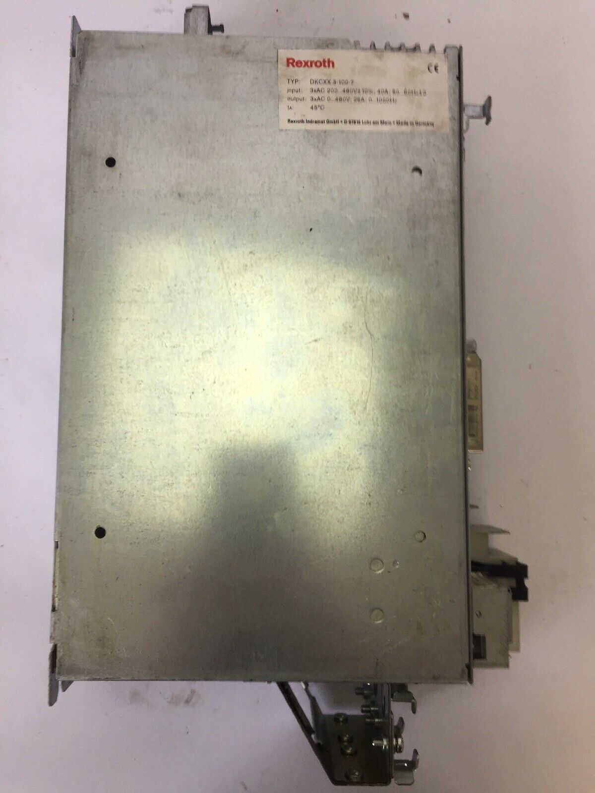 INDRAMAT DKC06.3-100-7-FW ECO DRIVE REXROTH DKCXX.3-100-7 AC SERVO DRIVE