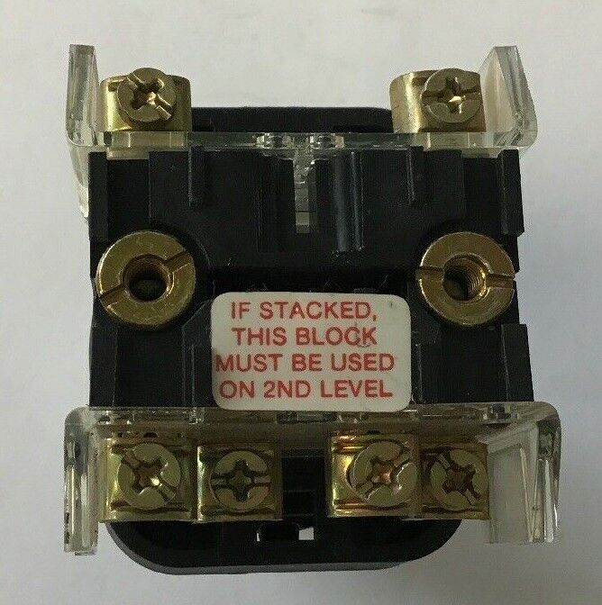 ALLEN BRADLEY 800T-QB10 WHITE PUSH BUTTON SER T 120V