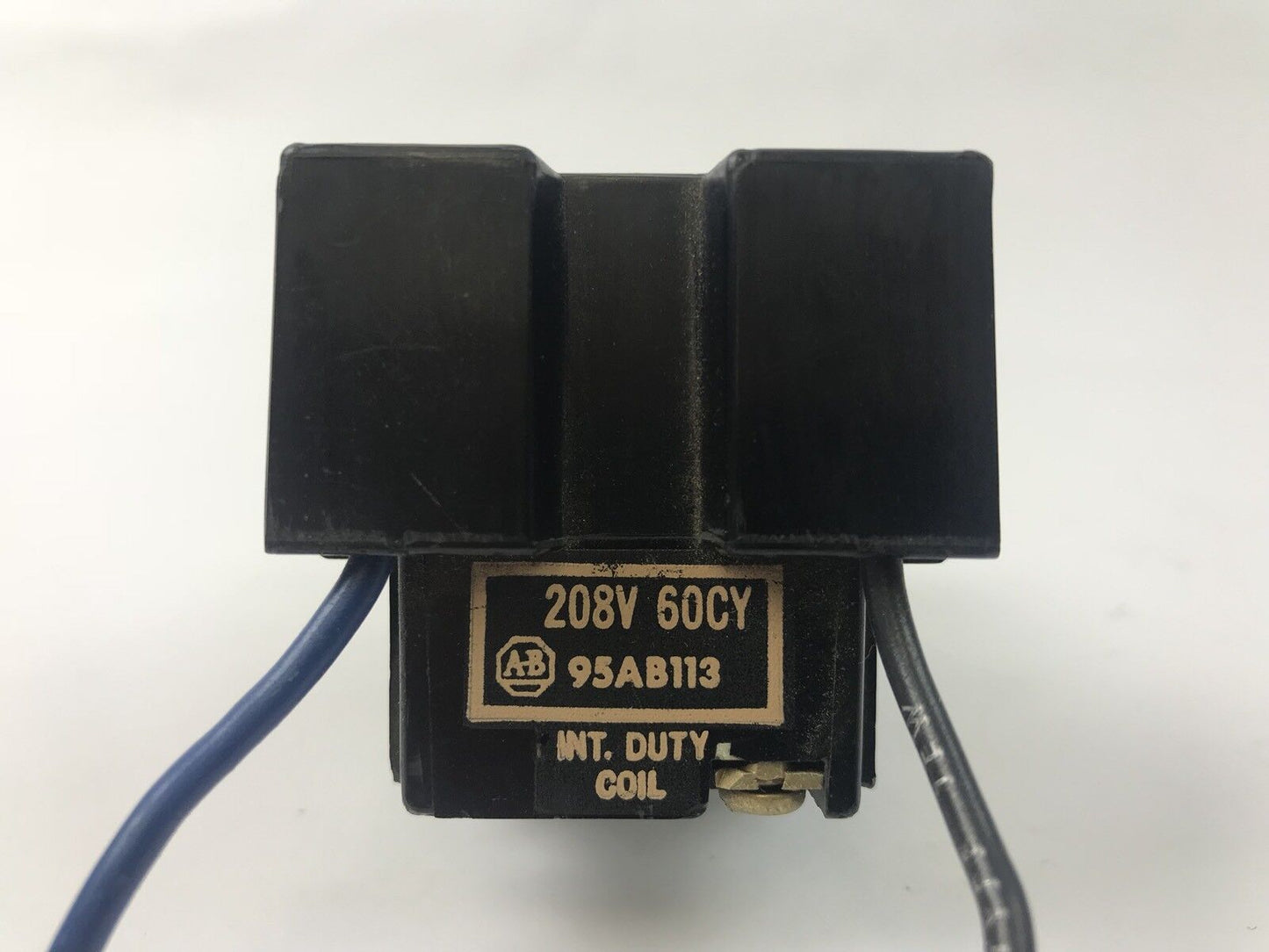 ALLEN BRADLEY 95AB113 COIL, 208V @ 60Z, INT. DUTY COIL, USED GOOD CONDITION