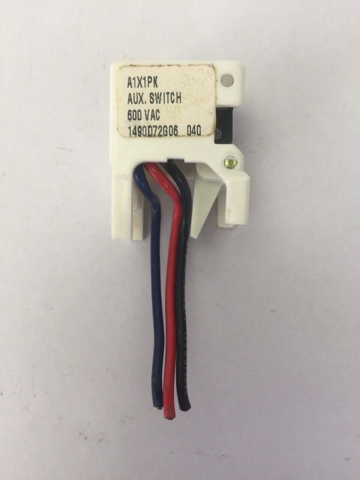 WESTINGHOUSE A1X1PK AUXILIARY SWITCH 600VAC