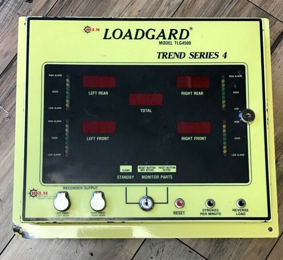 HELM LOADGARD TLG4500 TREND SERIES 4 LOAD MONITOR - NO KEYS