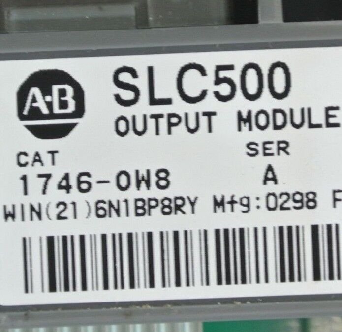 ALLEN-BRADLEY 1746-P2 + 1746-OW8 + 1746-OA16 (2) + 1746-IA16 (3) + 1746-A10 +