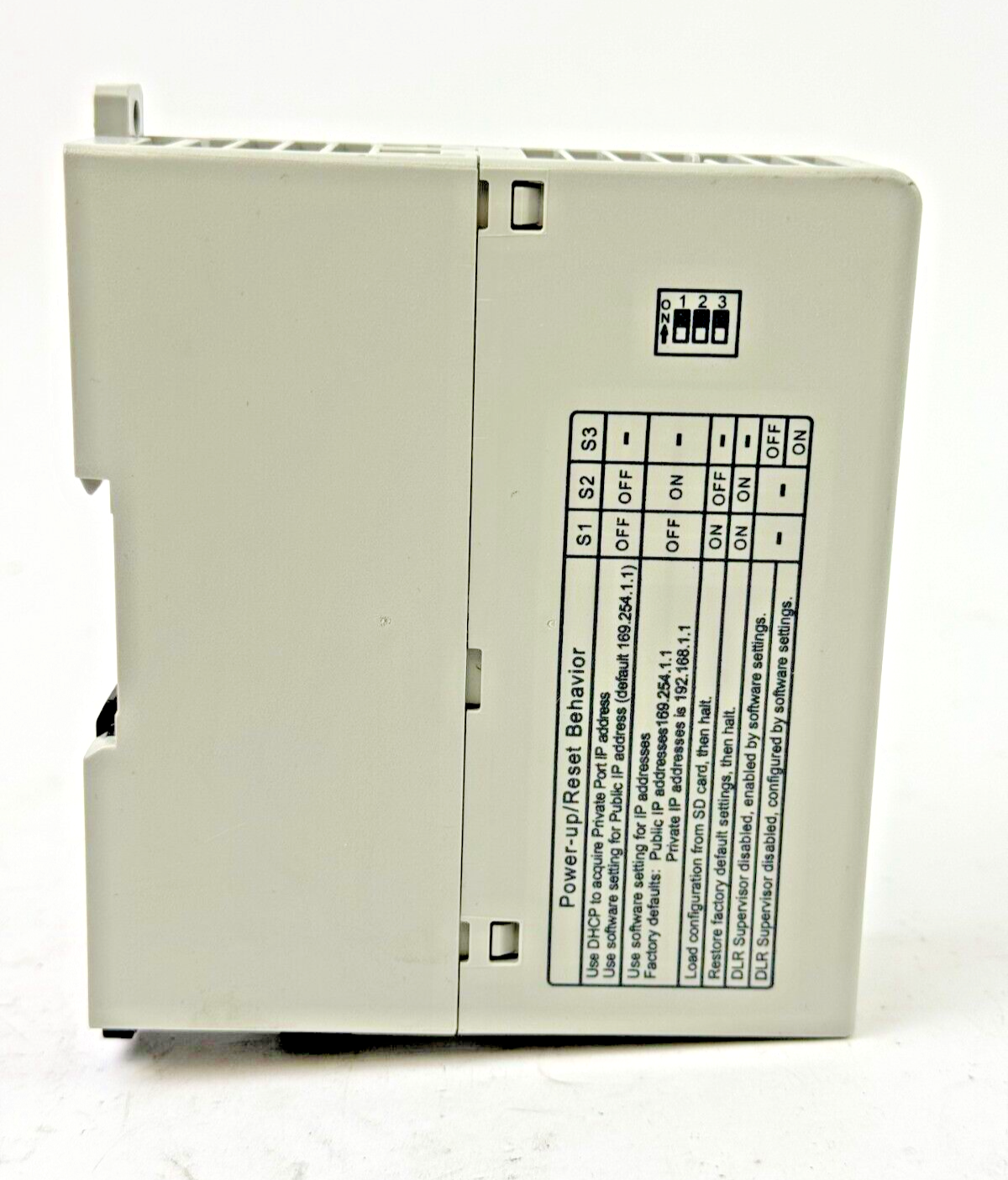 ALLEN-BRADLEY - 1783-NATR SER. A, FW: 1.001 -CONFIGURABLE NAT ROUTER ETHERNET IP