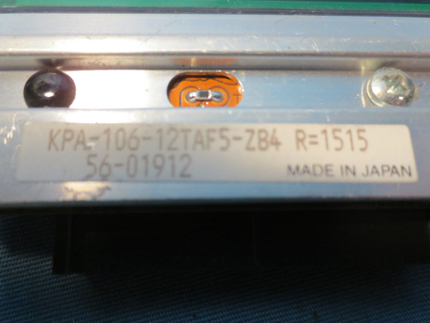 ZEBRA KPA-106-12TAF5-ZB4 THERMAL PRINTER PRINT HEAD