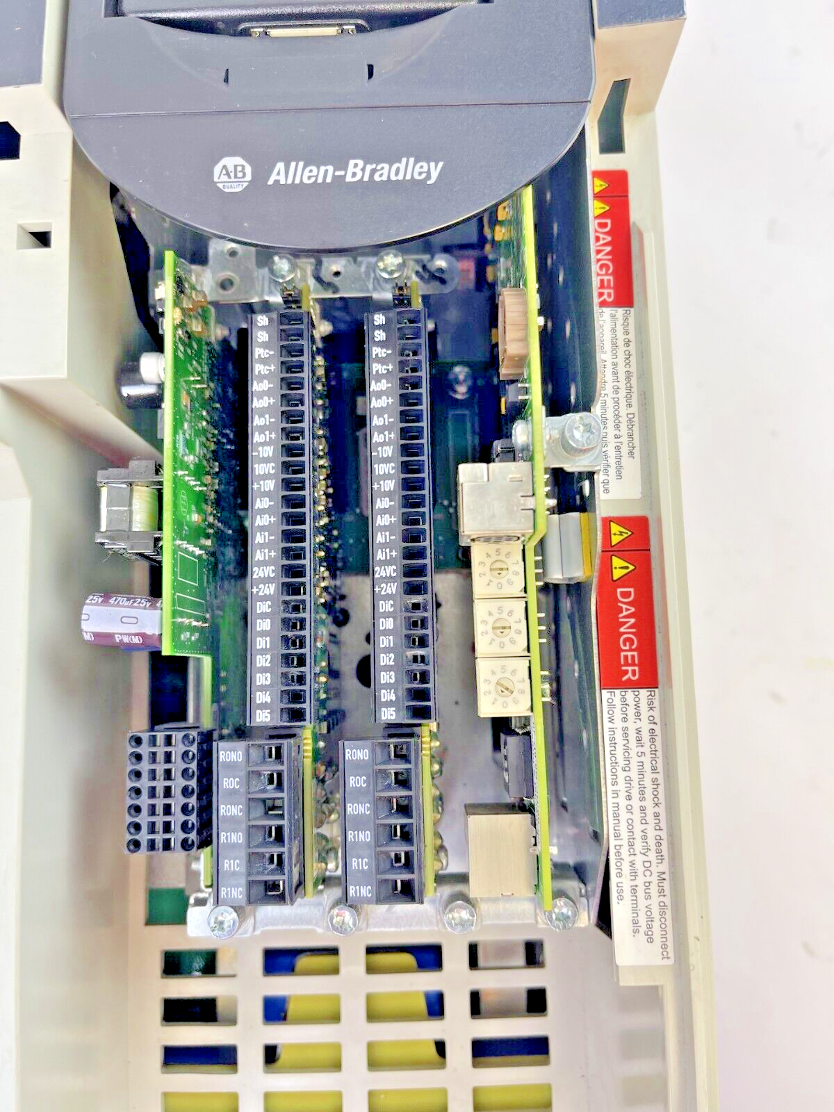 ALLEN BRADLEY - 20G11ND096AA0NNNNN SER. A -PowerFlex 755 VFD - 75 HP, 480V, 96A