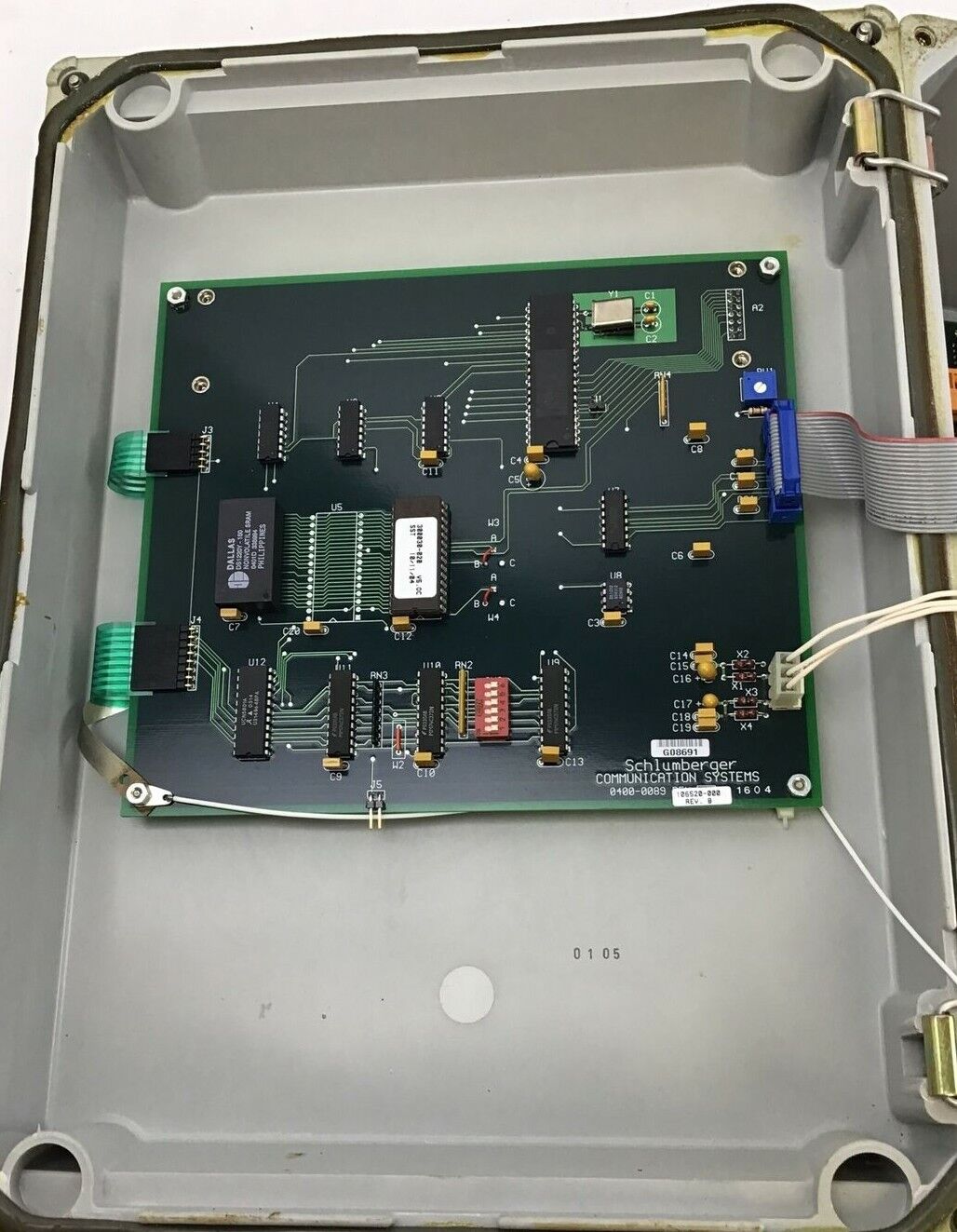 ACTARIS/ SCHLUMBERGER DM2100-80002 MASS FLOW REMOTE UNIT -