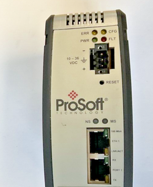 PROSOFT PLX31-EIP-ASCII COMMUNICATIONS MODULE F/W REV. 1.01.140 36VDC