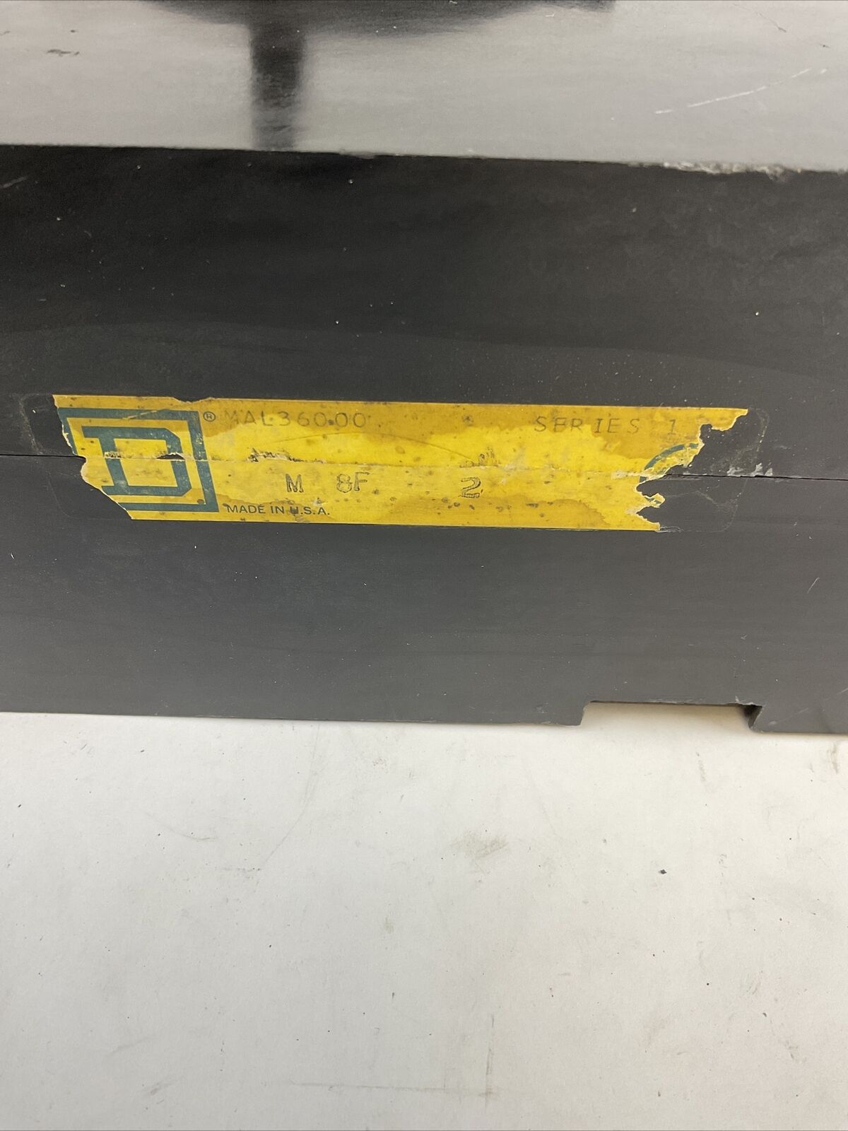 SQUARE D MAL36000 CIRCUIT BREAKER WITHOUT TRIP