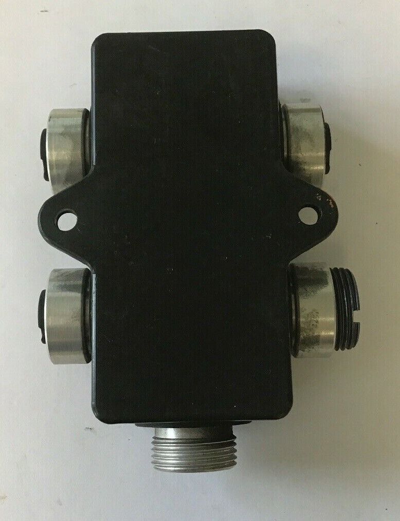 CROUSE HINDS 5000111-950 4 PORT MULTIBOX DEVICE NET. 24VDC/ .75A-3.0A PER PORT