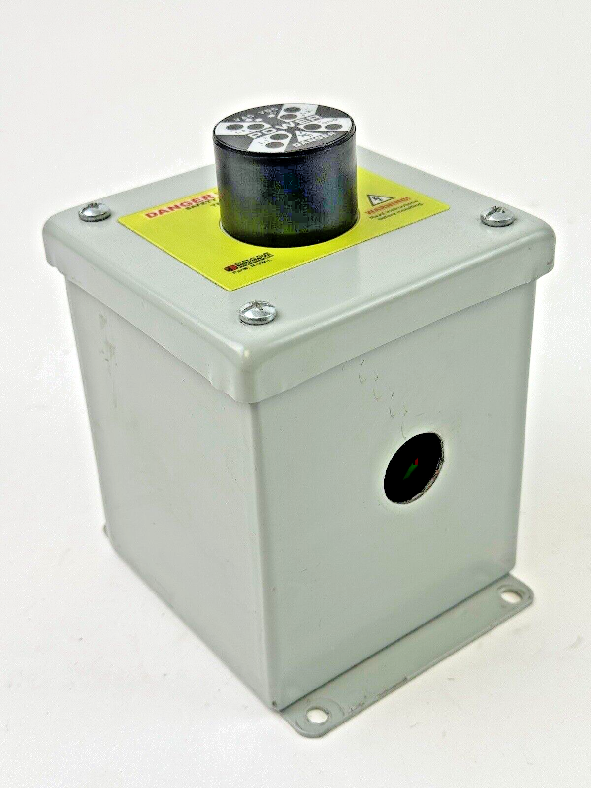 GRACE PORT - R-3W-L - HOFFMAN E1PBX - SAFESIDE R-3W -VOLTAGE INDICATOR ENCLOSURE