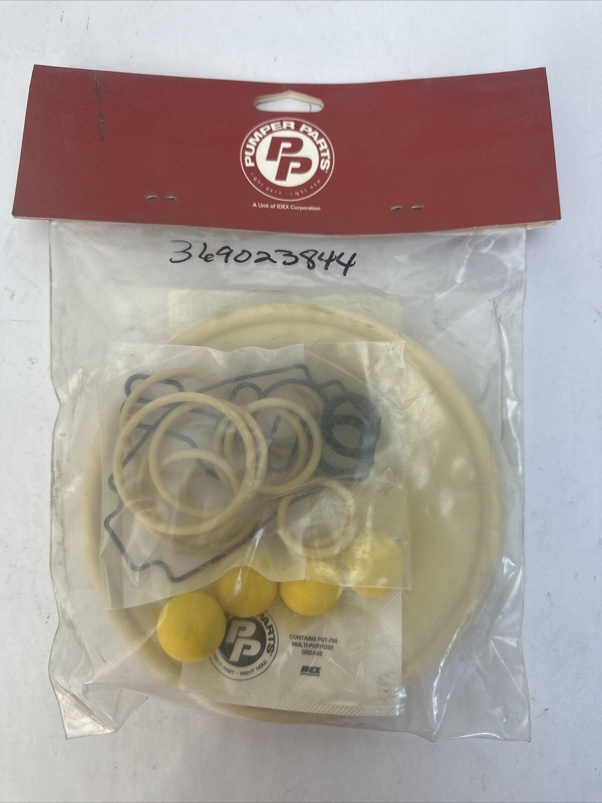 PUMPER PARTS PP02-9552-58 KIT P2 SANTOPRENE PLASTIC