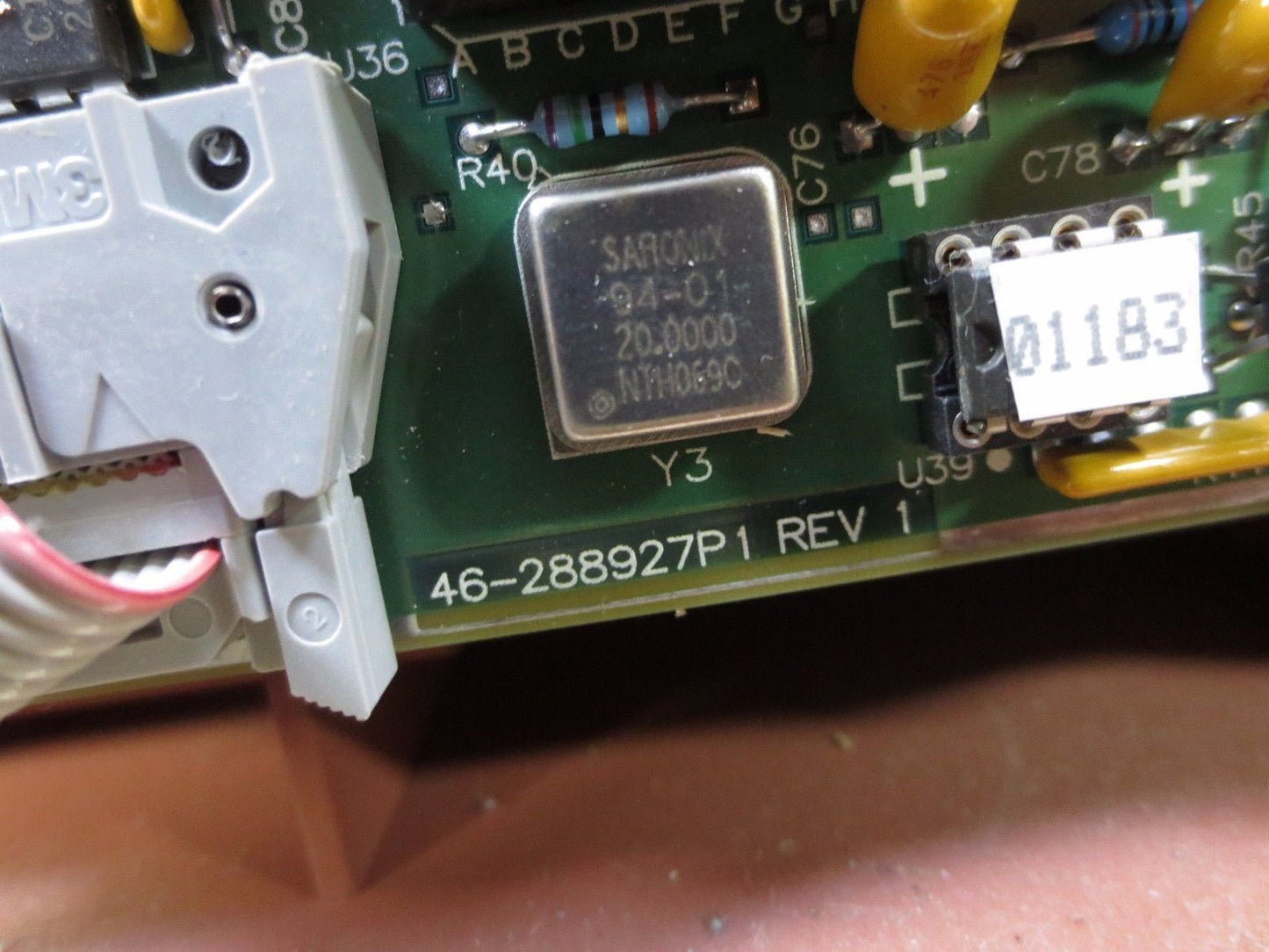 GE 46-276420G1 ADVANTX LFX CONSOLE - 120V, 60Hz, 3A - for PARTS or REPAIR