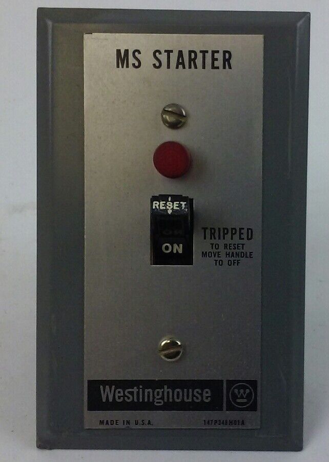 Eaton Cutler Hammer MST01SN1P - 1 Pole MS Starter w/ Pilot Light