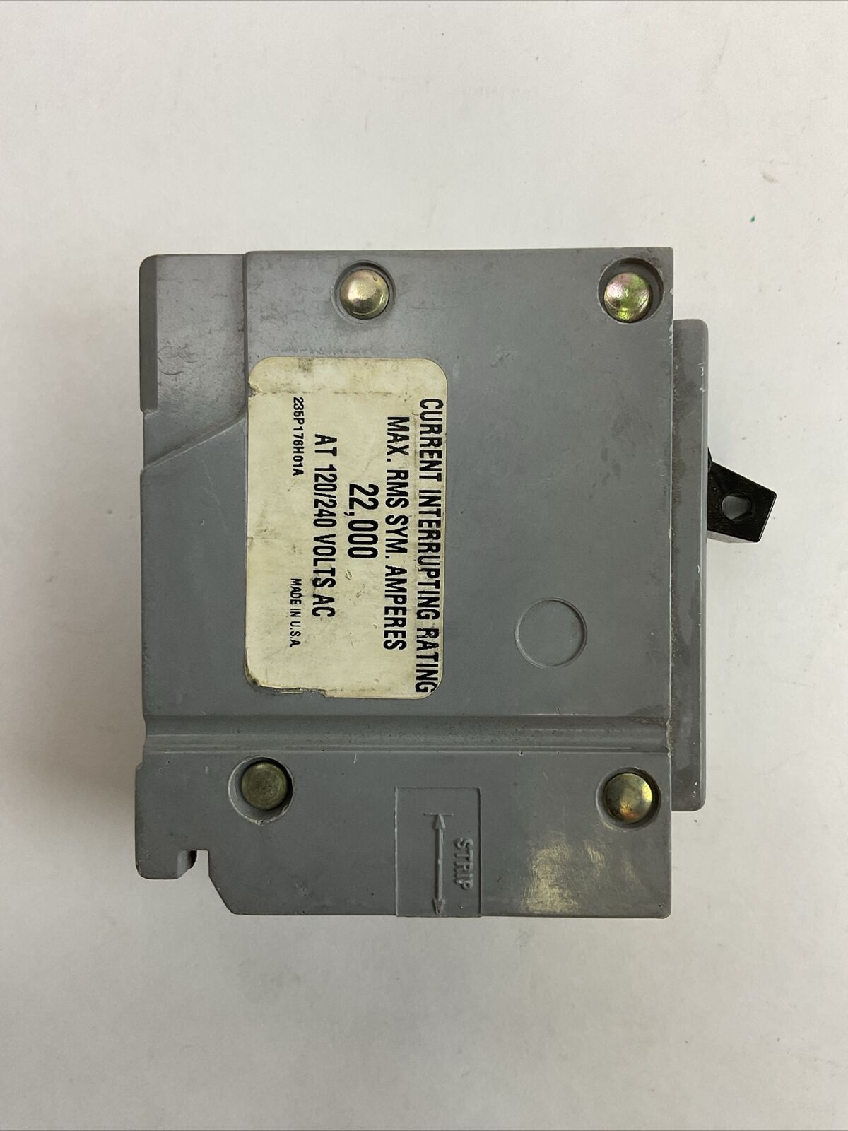 CUTLER HAMMER BRH130 CIRCUIT BREAKER 1POLE 30AMP 120/240VAC