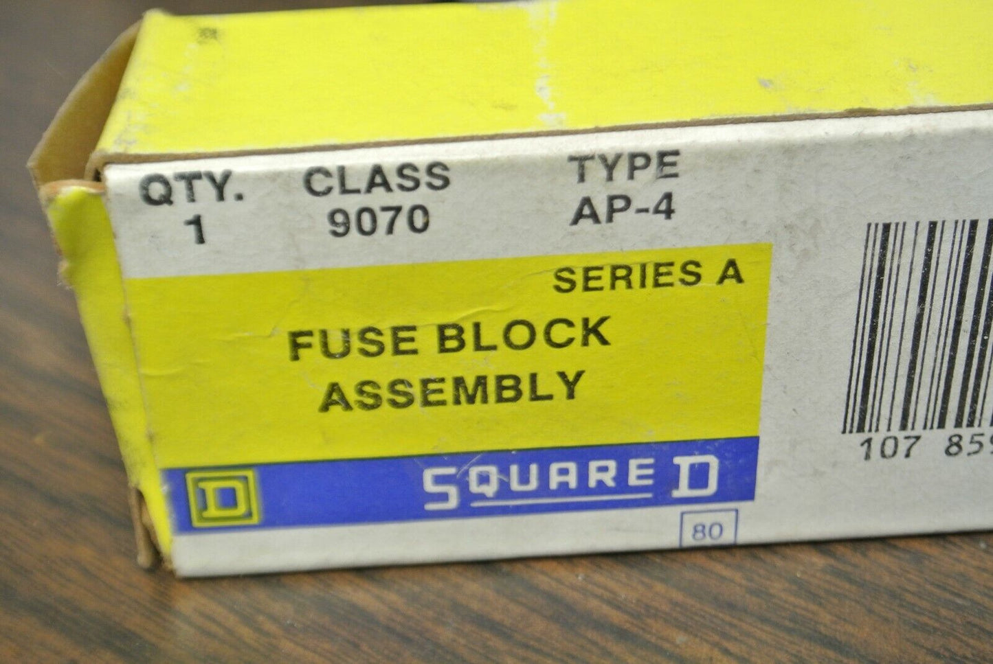 SQUARE D / 9070 AP-4 / FUSE BLOCK ASSEMBLY / NEW SURPLUS