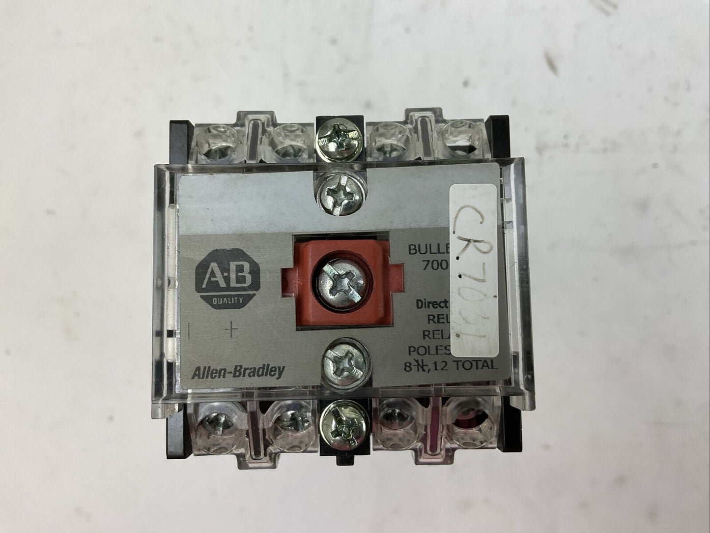 ALLEN BRADLEY 700DC-P800Z24 DC RELAY SER E COIL 24VDC