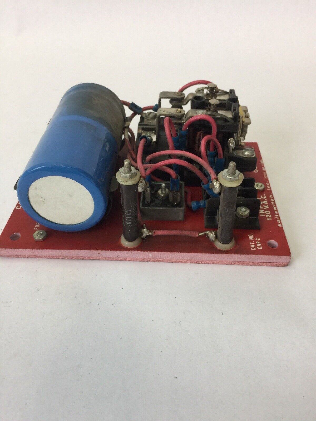 BOLTSWITCH CAP-2 CAPACITOR UNIT INPUT 120VAC
