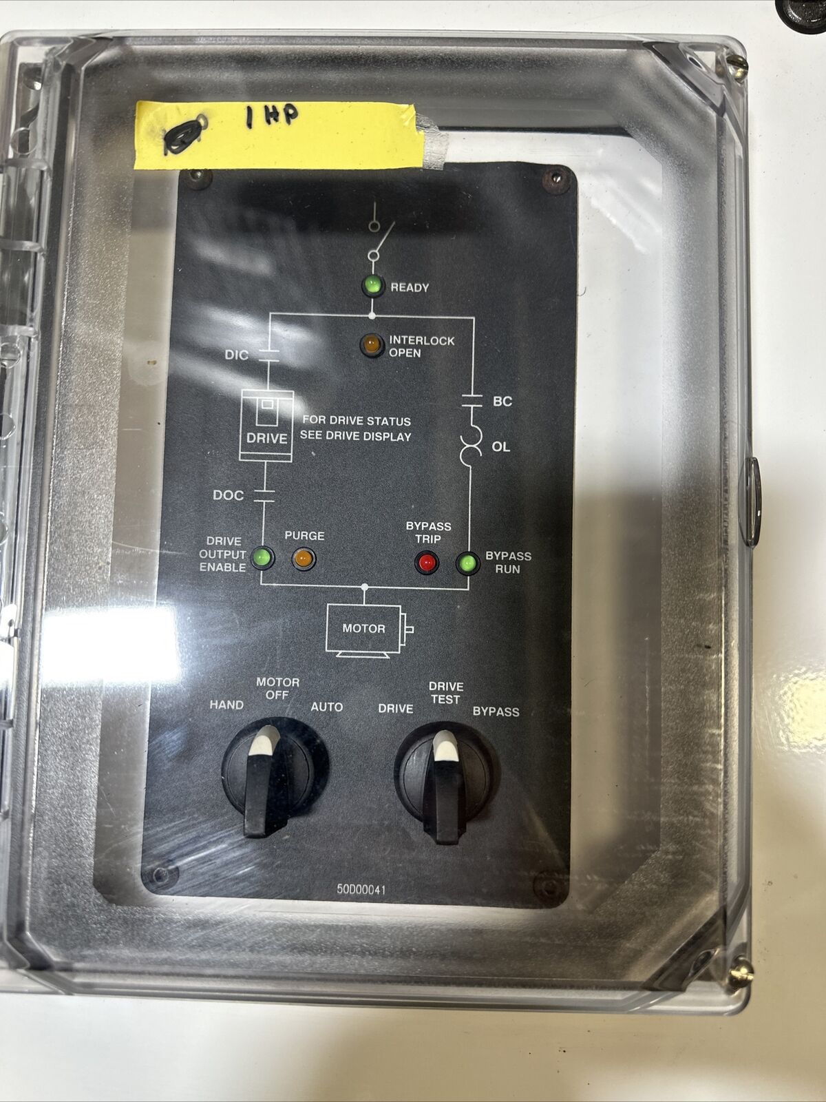 ROCKWELL AUTOMATION VTAC 9 HVAC DRIVE 9V141HRNB30 S7-639A-V9-1 460VAC 1HP 3PH