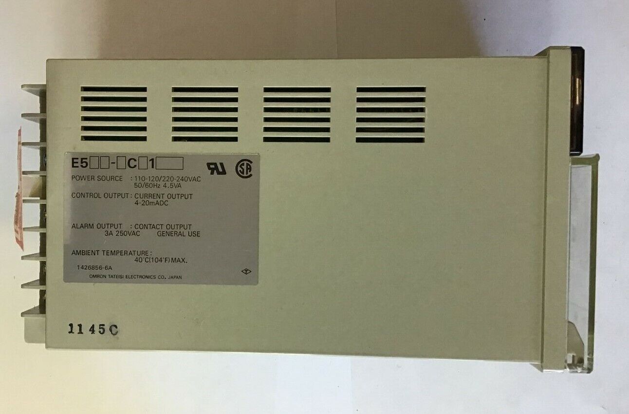 OMRON E5A4-C91K-US TEMPERATURE CONTROLLER 110/120VAC|220/240V 50/60HZ