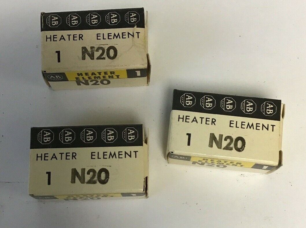 ALLEN BRADLEY N20 HEATER COIL***LOTOF3***