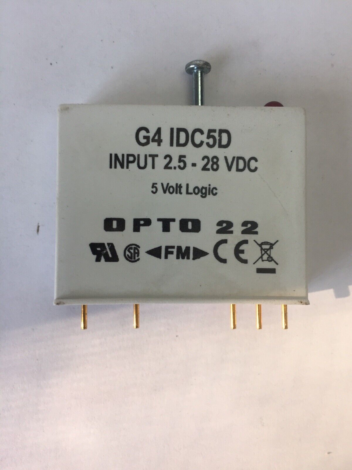 OPTO 22 G4IDC5D INPUT 2.5-28VDC 5 VOLT LOGIC (LOT OF 5)