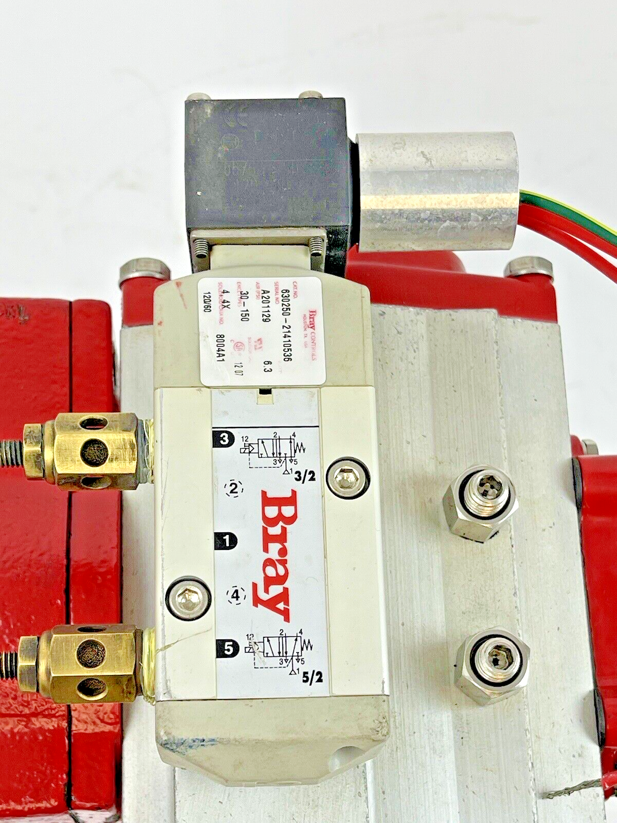BRAY 92-0830-11300-532/ 50-0406-12610-532/630250-21410536/ 316SS BV/ 8" WHEEL