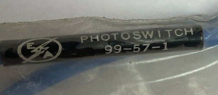 ELECTRONICS CORPORATION 99-57-1 PHOTOSWITCH FIBER OPTIC THRU-BEAM SCANNER