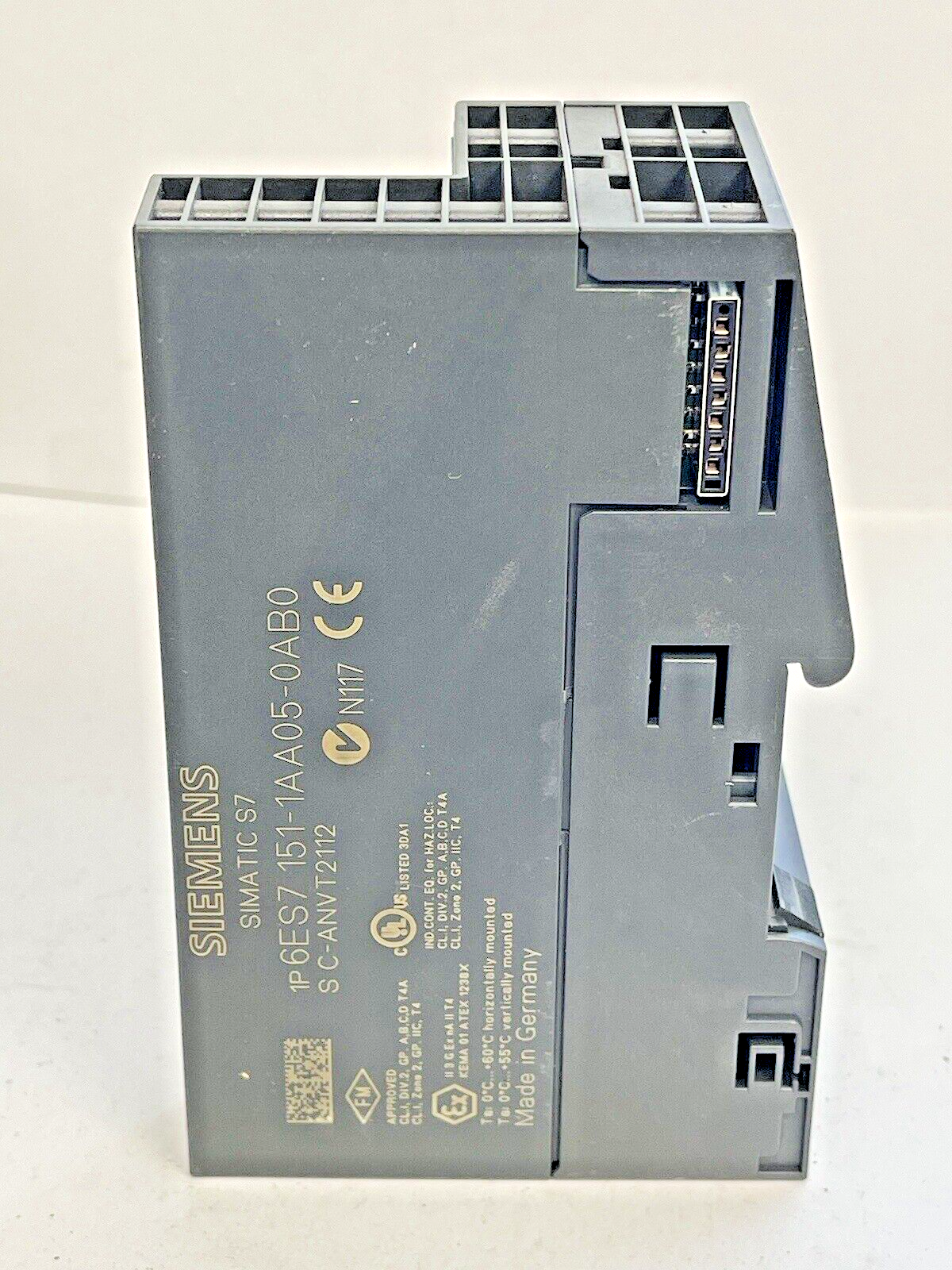 SIEMENS - 6ES7 151-1AA05-0AB0 -X1 PROFIBUS-DP INTERFACE MODULE-24V DC-SIMATIC S7