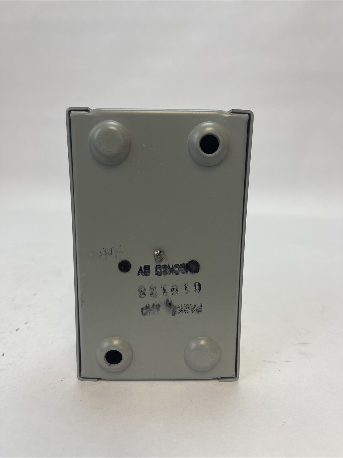 SYLVANIA 1A3 START STOP PUSH BUTTON STATION NEMA 1 ENCLOSURE BUL. 100 TYPE "EE"