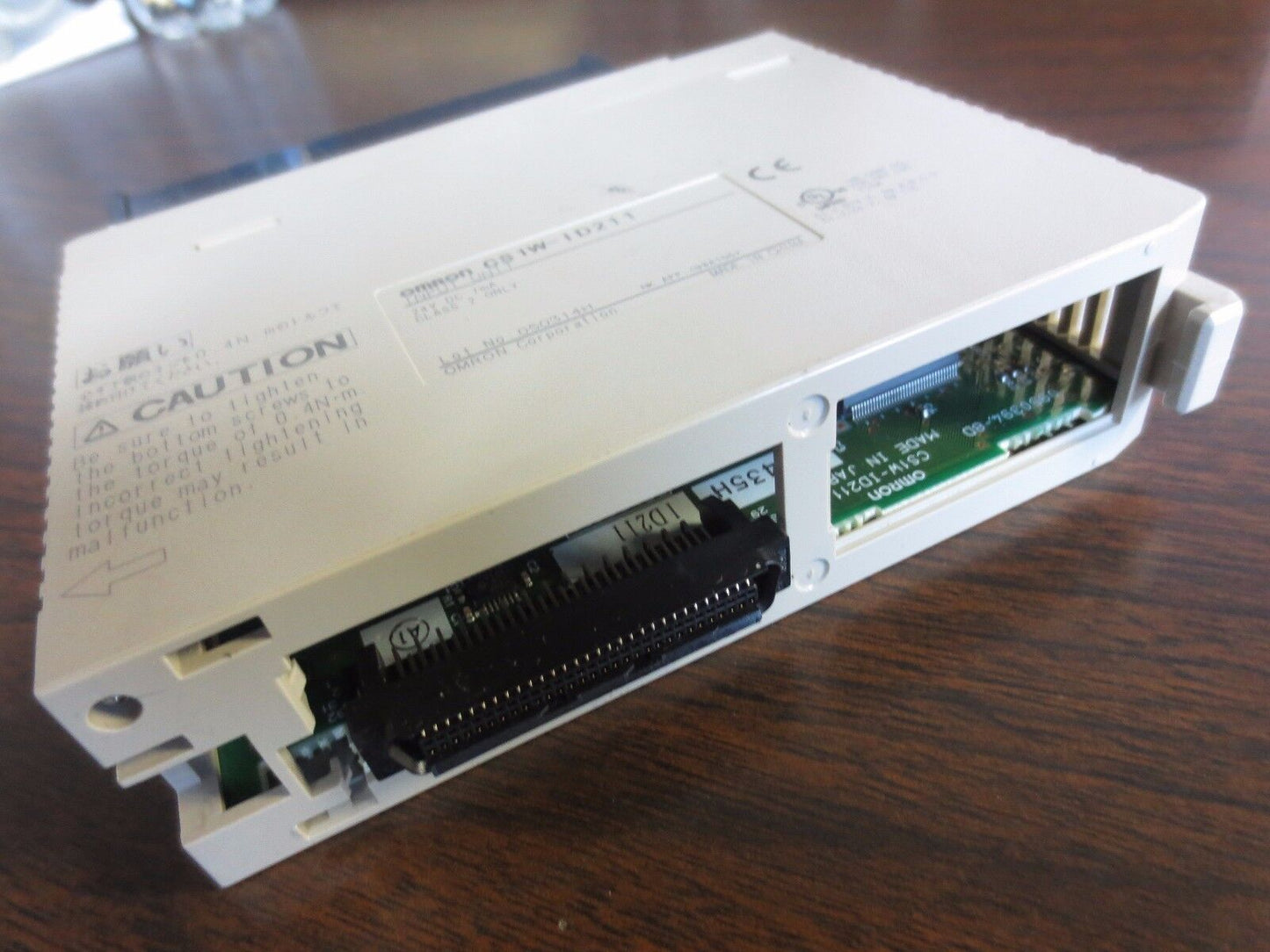 OMRON CS1W-ID211 INPUT UNIT - 24VDC, 16PT, 7mA - INPUT MODULE