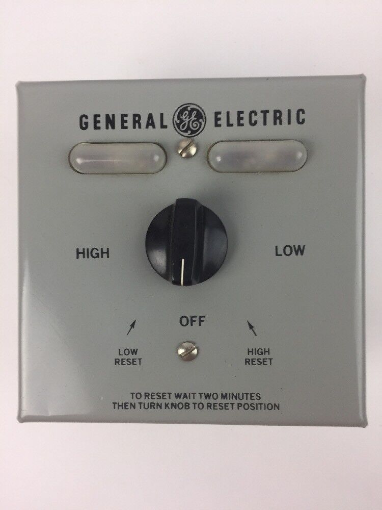 GE CR101Y610B MANUAL STARTER TWO-SPEED 1 HP 1 POLE 115/230 V 60/25 HZ ENCLOSURE