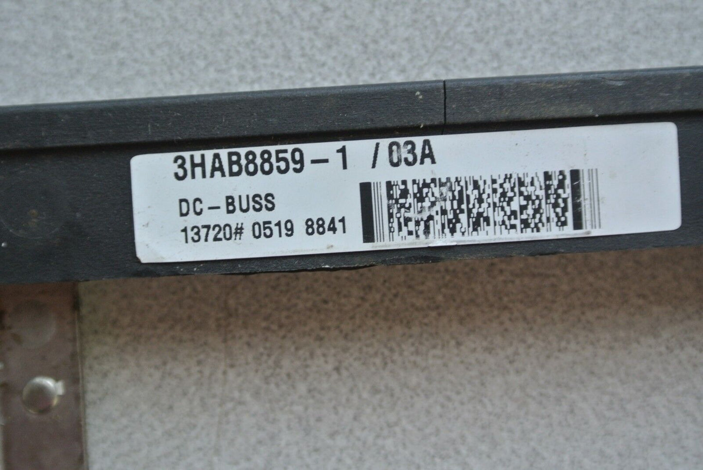 ABB 3HAB8859-1 - DC BUSS BAR - POWER SUPPLY BAR