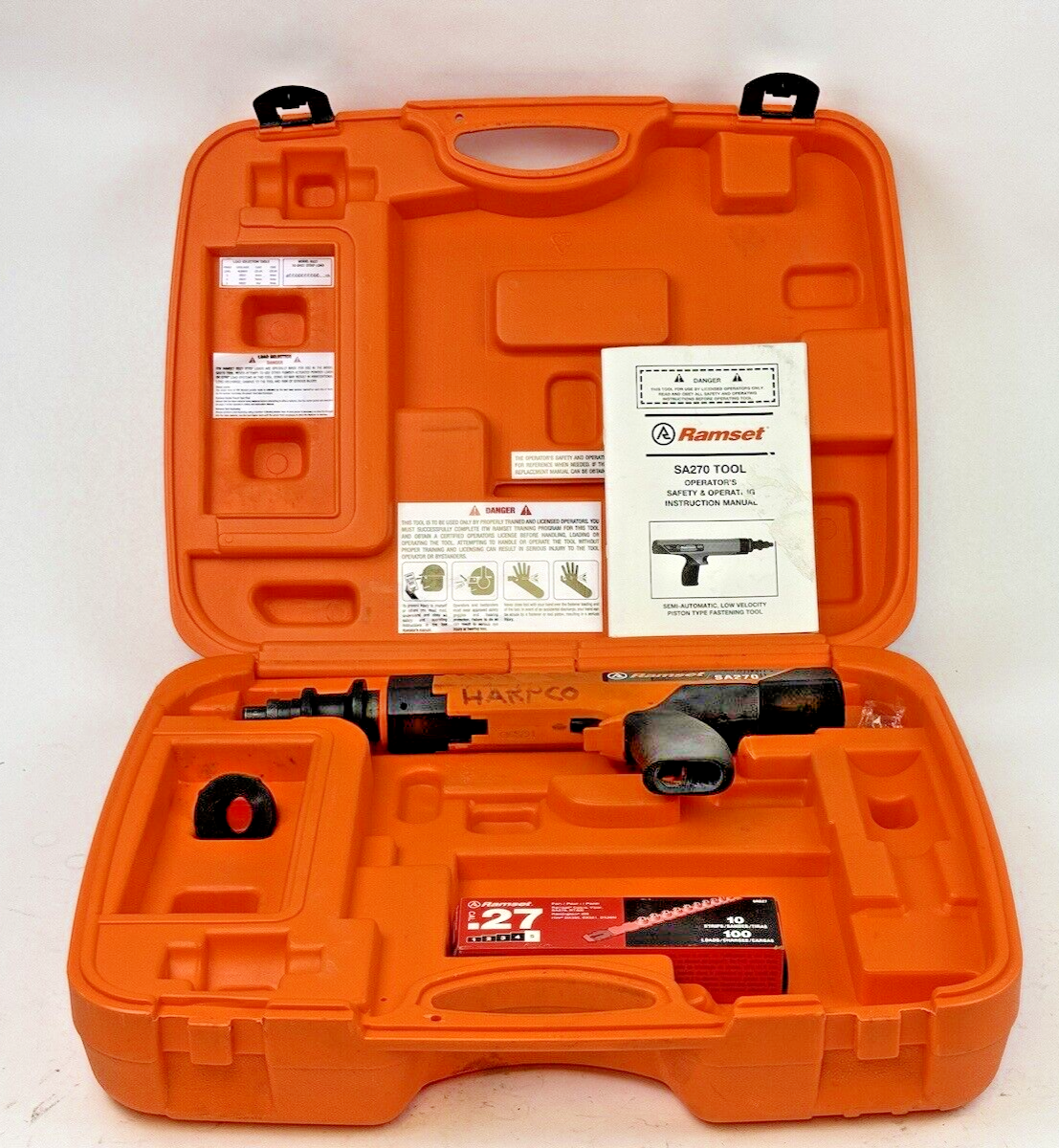 RAMSET - SA270 - SEMI-AUTOMATIC, LOW VELOCITY PISTON TYPE FASTENING TOOL KIT
