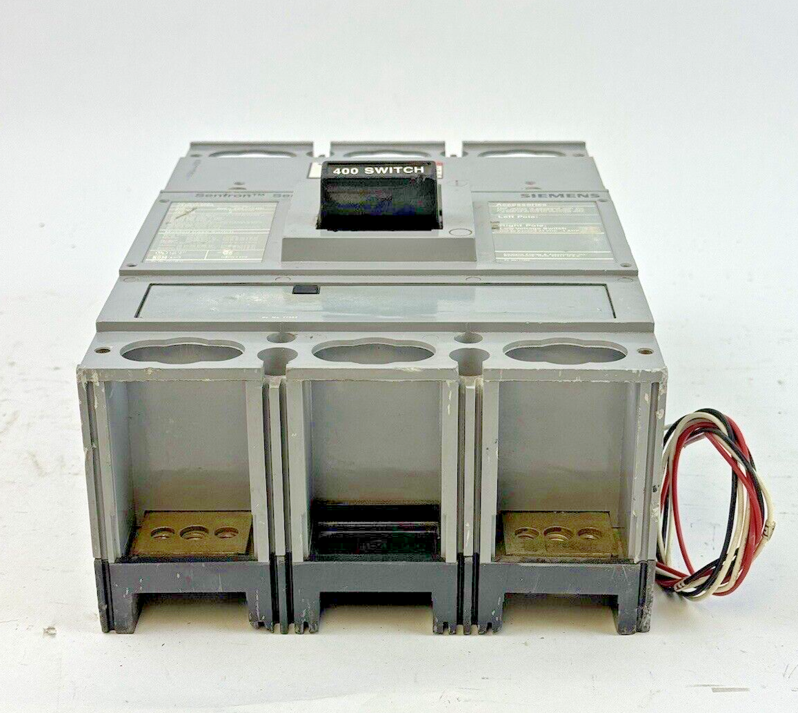 SIEMENS - JXD62S400A - SWITCH W/ A01JLDLV LOW VOLT AUX SWITCH 2 POLE/400A/600VAC