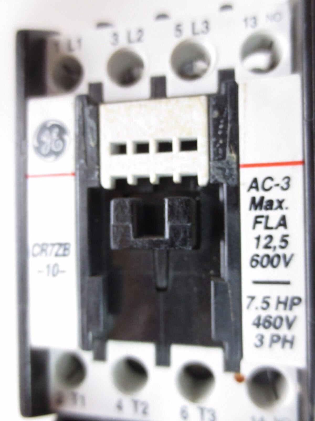 GE CR7ZB CONTACTOR + CR7G1WL OVERLOAD RELAY