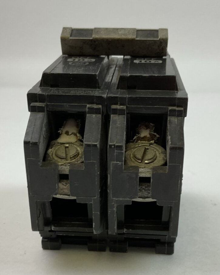 GE TQB2110 CIRCUIT BREAKER 2POLE 10AMP 120/240VAC