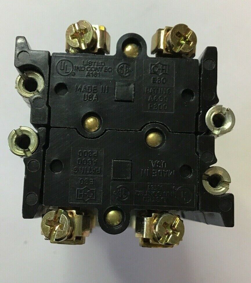 CUTLER-HAMMER E30JX6 PUSHBUTTON OPERATOR W/INDICATING LIGHT 48VAC/DC