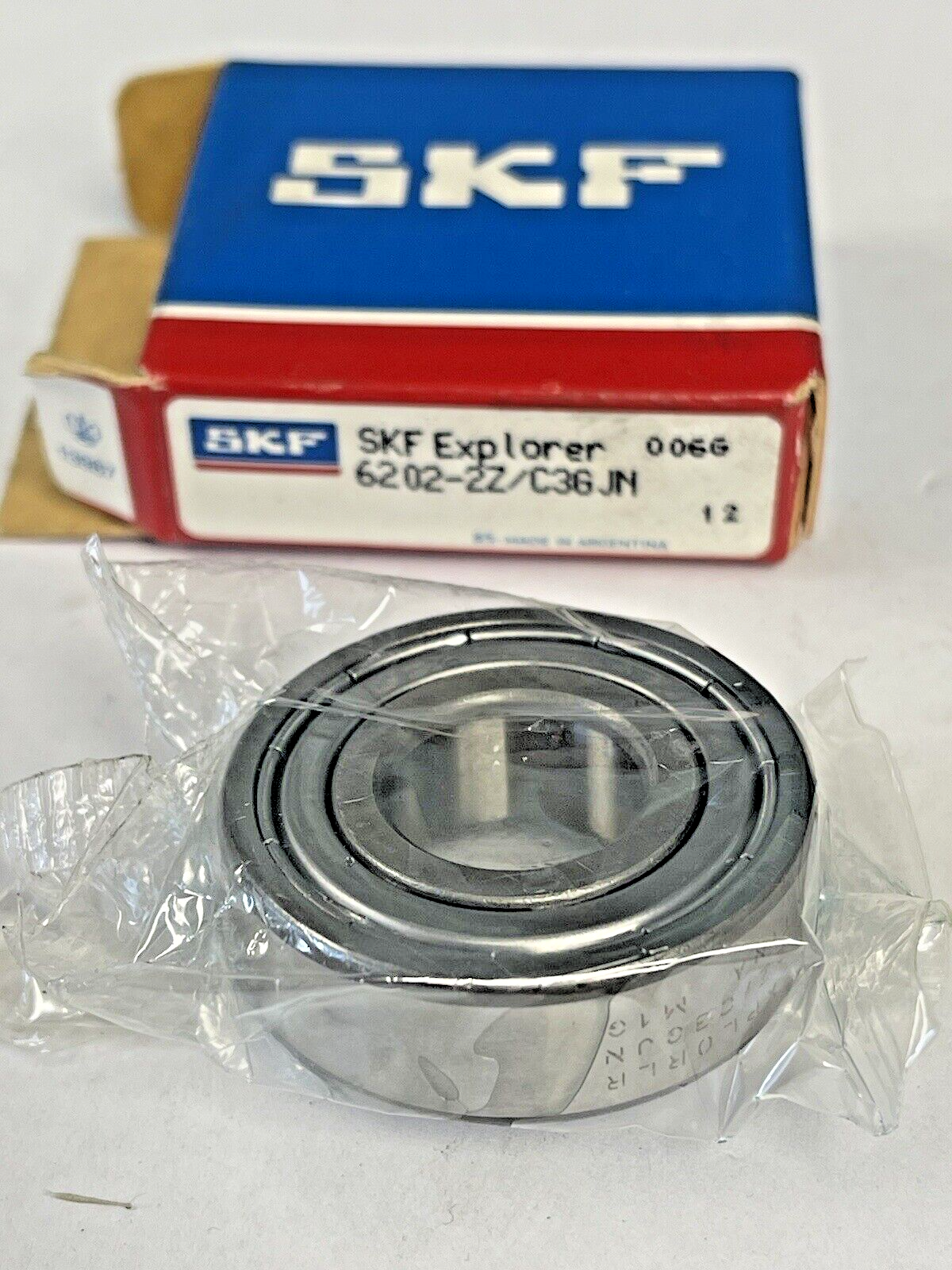 SKF - 6202-2Z/C36JN - EXPLORER - BALL BEARING