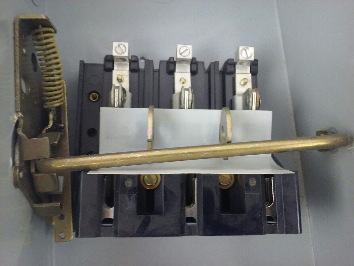 WESTINGHOUSE, HUN362, SAFETY SWITCH, 60A, 600V, 3P, TYPE 1 INDOOR, MISSING PARTS