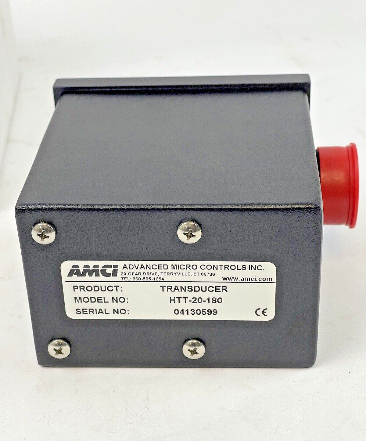 ADVANCED MICRO CONTROLS - HTT-20-180 - MULTI-TURN RESOLVER TRANSDUCER - IP64 RAT