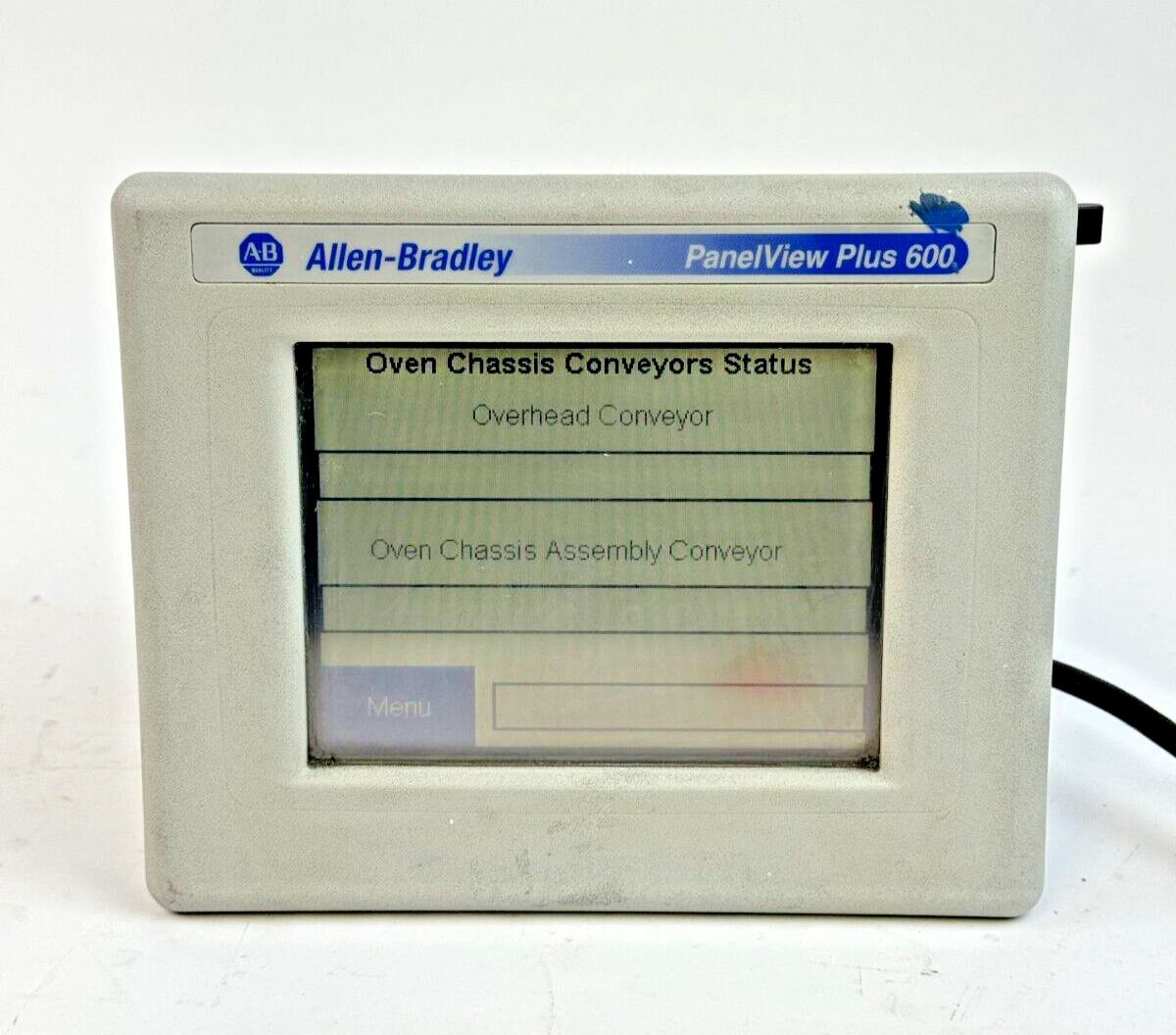 ALLEN-BRADLEY - 2711P-T6C20D SER. B REV. A - PANELVIEW PLUS 600 - 6" TOUCHSCREEN